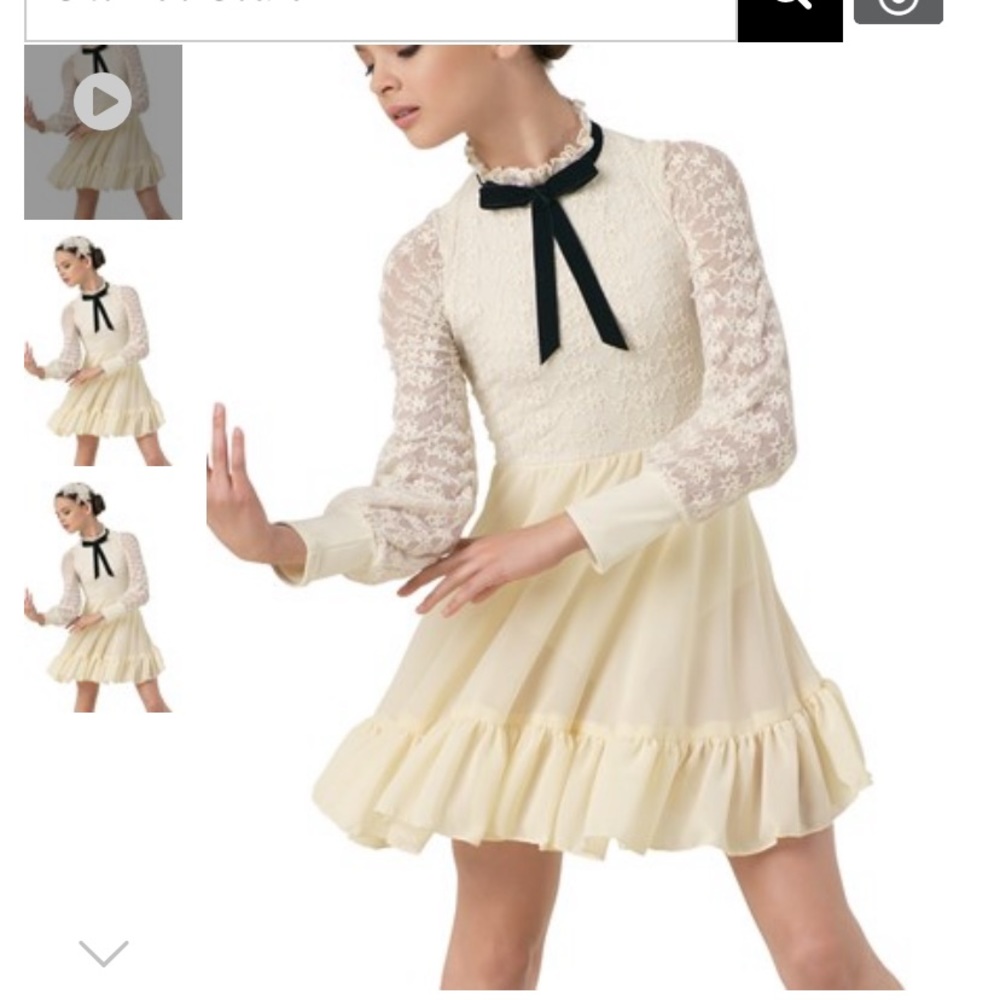 Weissman Lyrical Costume - used as a scary doll costume